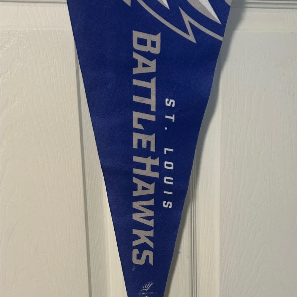 Wincraft Blue and White St. Louis Battlehawks Pennant